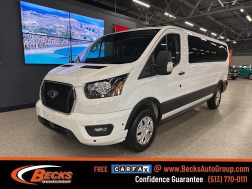 Oxford White 2024 Ford Transit-350 XLT