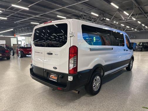 Oxford White 2024 Ford Transit-350 XLT