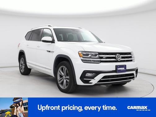 White 2019 Volkswagen Atlas SEL R-Line