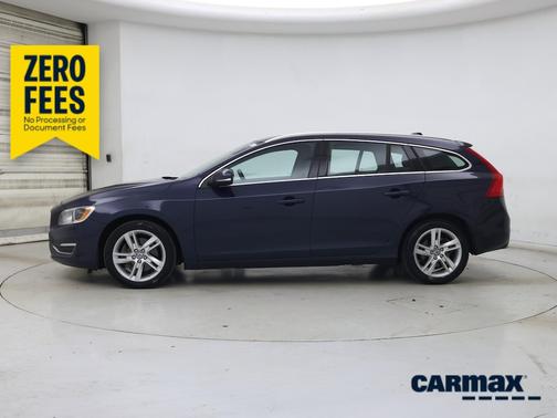 Blue 2015 Volvo V60 T5 Premier Plus