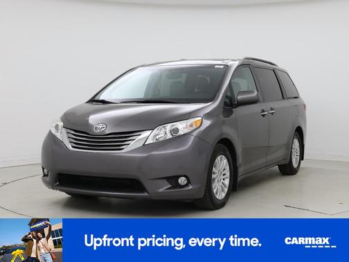 Gray 2017 Toyota Sienna XLE