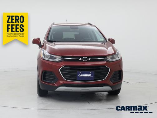 Red 2021 Chevrolet Trax LT