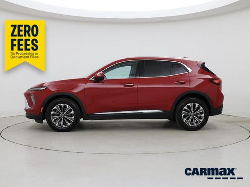 Red 2025 Buick Envision Preferred