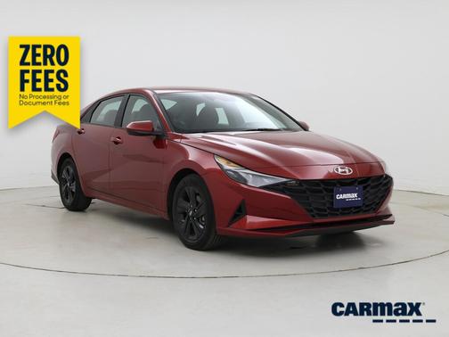 Burgundy 2023 Hyundai ELANTRA SEL