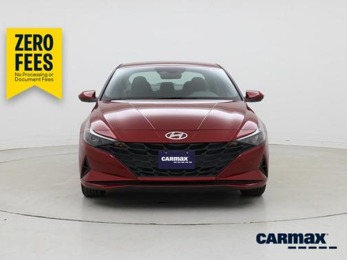 Burgundy 2023 Hyundai ELANTRA SEL