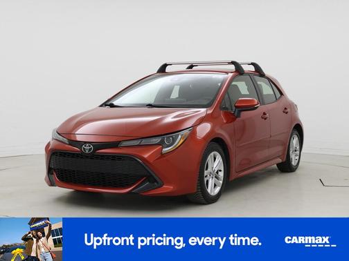 Red 2019 Toyota Corolla Hatchback SE