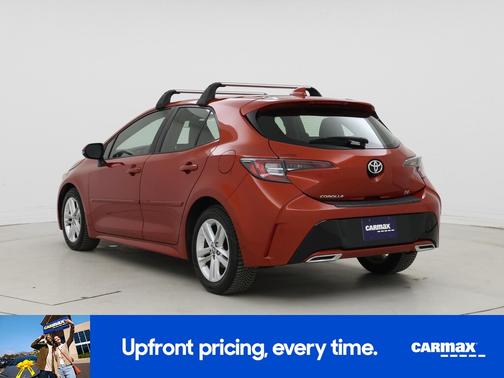 Red 2019 Toyota Corolla Hatchback SE