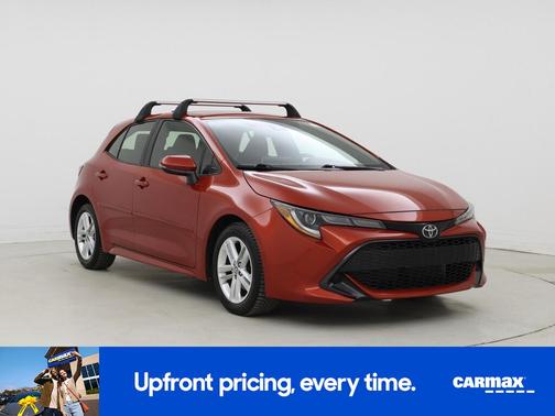 Red 2019 Toyota Corolla Hatchback SE