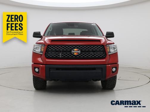 Red 2020 Toyota Tundra SR5