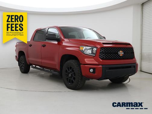 Red 2020 Toyota Tundra SR5