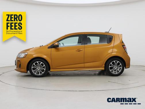 Orange 2017 Chevrolet Sonic LT