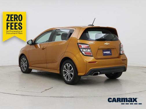 Orange 2017 Chevrolet Sonic LT