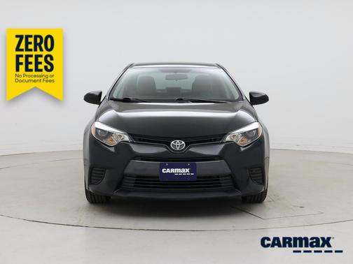 Black 2015 Toyota Corolla LE
