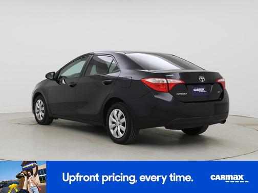 Black 2015 Toyota Corolla LE