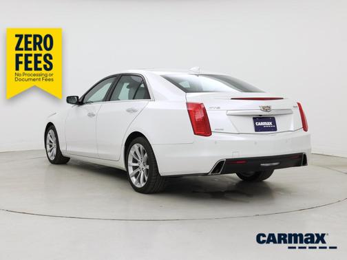 White 2019 Cadillac CTS Luxury