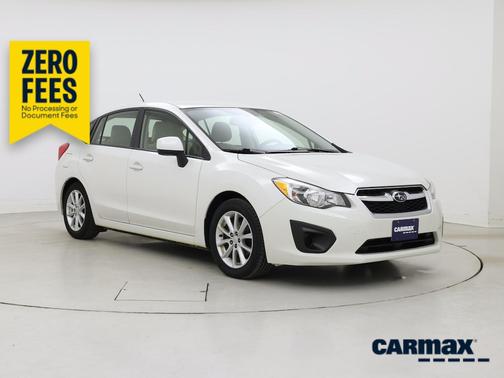 White 2014 Subaru Impreza 2.0I Premium