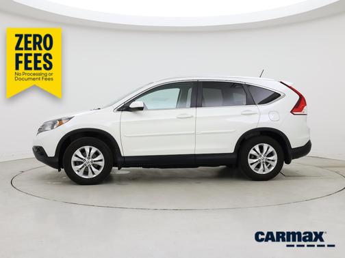 White 2014 Honda CR-V EX-L