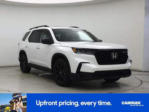 White 2025 Honda Pilot Black Edition