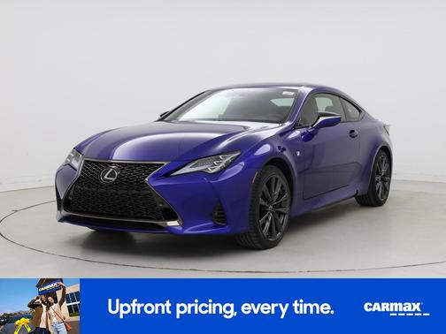 Blue 2023 Lexus RC 350 F-Sport
