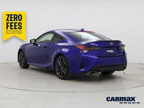 Blue 2023 Lexus RC 350 F-Sport