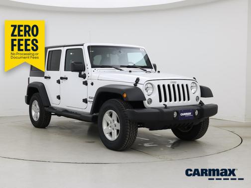 White 2017 Jeep Wrangler Unlimited Sport