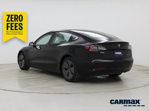 Black 2022 Tesla Model 3 Long Range