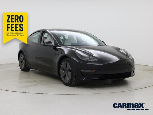 Black 2022 Tesla Model 3 Long Range