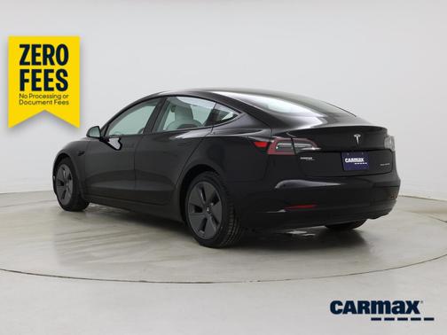 Black 2022 Tesla Model 3 Long Range