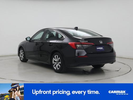 Black 2022 Honda Civic LX