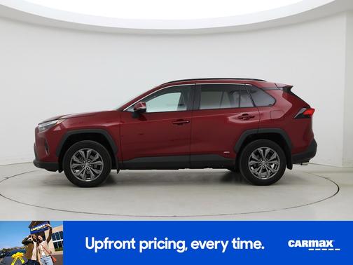 Burgundy 2024 Toyota RAV4 Hybrid XLE Premium