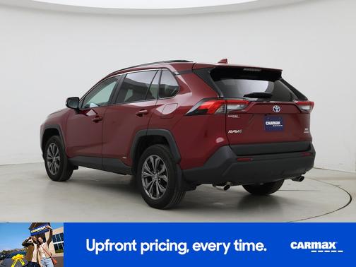 Burgundy 2024 Toyota RAV4 Hybrid XLE Premium