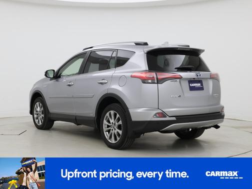 Silver 2017 Toyota RAV4 Hybrid Limited