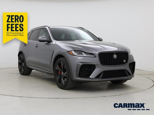 Silver 2021 Jaguar F-PACE SVR