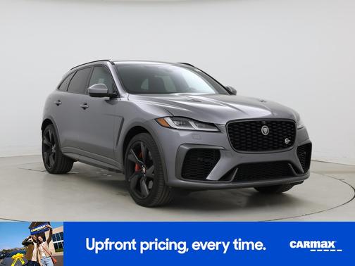 Silver 2021 Jaguar F-PACE SVR