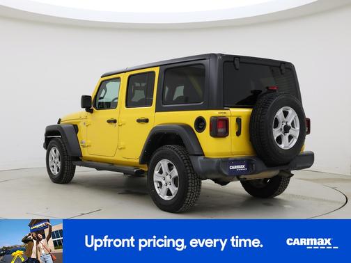 Yellow 2021 Jeep Wrangler Unlimited Sport S