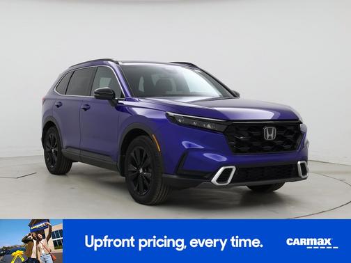 Blue 2024 Honda CR-V Hybrid Sport Touring