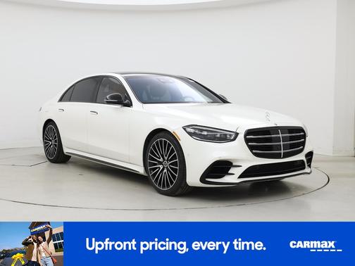 White 2021 Mercedes-Benz S-Class
