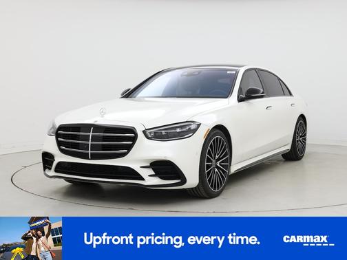 White 2021 Mercedes-Benz S-Class