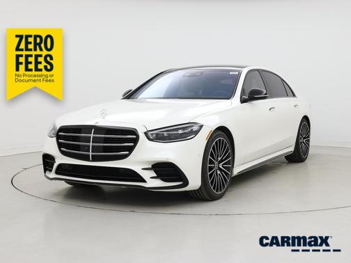 White 2021 Mercedes-Benz S-Class