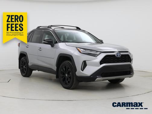 Silver 2024 Toyota RAV4 Hybrid XSE
