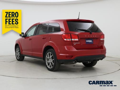 Red 2018 Dodge Journey GT