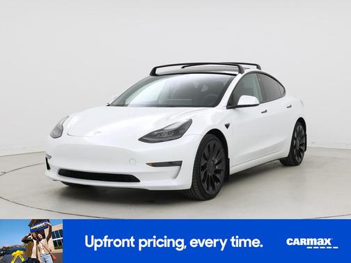 White 2023 Tesla Model 3 Performance