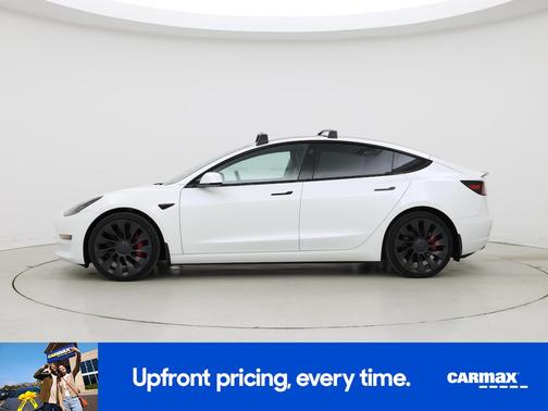 White 2023 Tesla Model 3 Performance