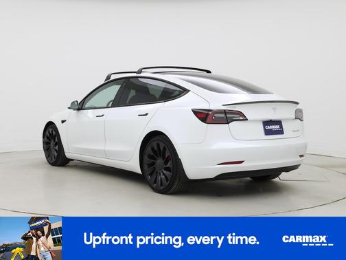 White 2023 Tesla Model 3 Performance