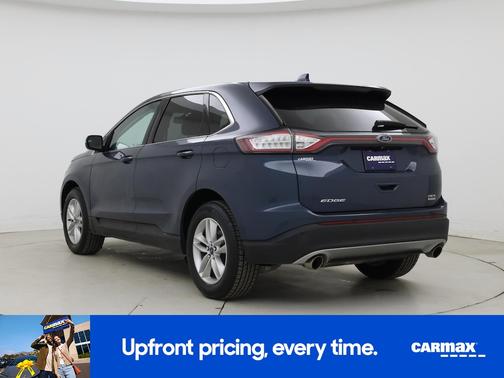 Blue 2016 Ford Edge SEL