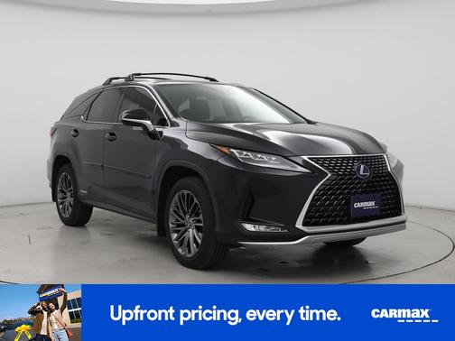 Black 2020 Lexus RX 450h L Luxury
