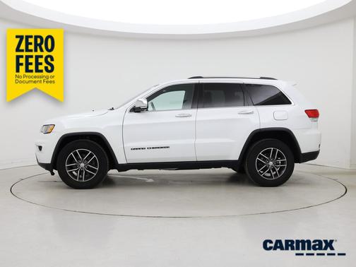 White 2017 Jeep Grand Cherokee Limited