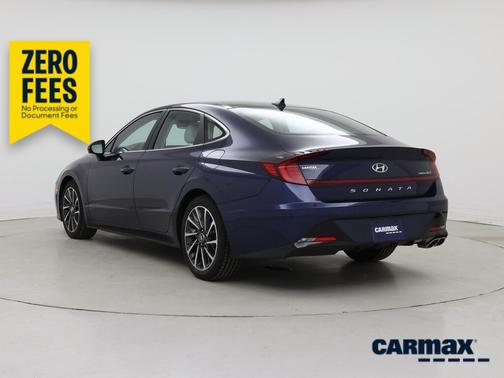 Blue 2020 Hyundai SONATA Limited