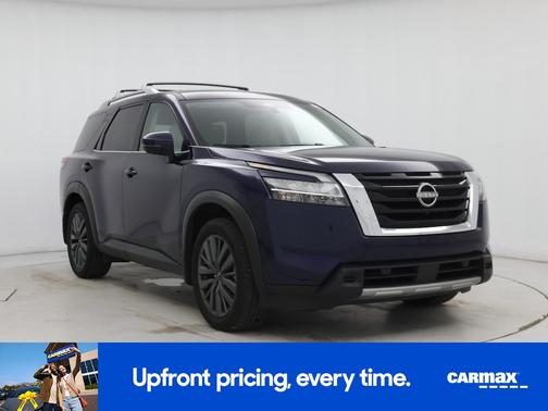 Blue 2025 Nissan Pathfinder SL
