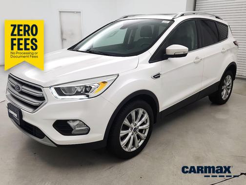 White 2017 Ford Escape Titanium